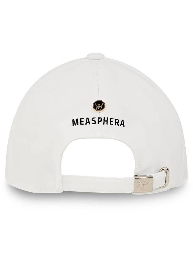 SINGLE-EMBROIDERED BALL CAP WHITE - MEASPHERA - BALAAN 5