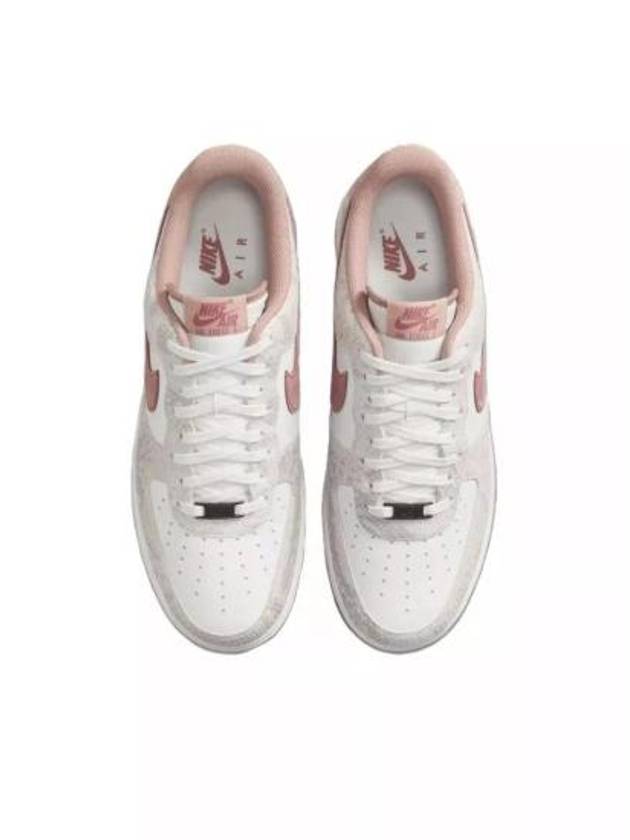 Air Force 1 Snakeskin Low Top Sneakers Pink - NIKE - BALAAN 4