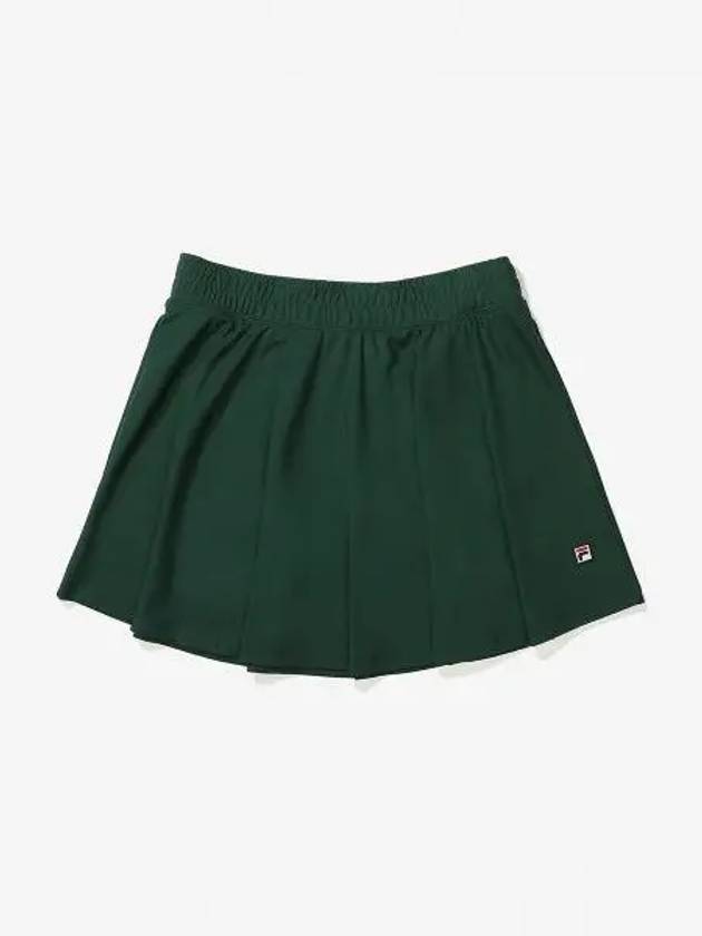 Women s Tennis Court Rally Skirt FS2SKE3352FFGR - FILA - BALAAN 1