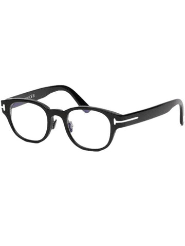 Eyewear Round Eyeglasses Black - TOM FORD - BALAAN 1