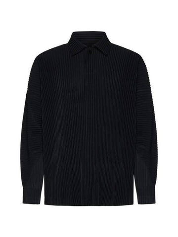 MC January Polo Shirt Black - ISSEY MIYAKE - BALAAN 1