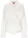 Shirt A128750IMAL100 WHITE - DIESEL - BALAAN 1