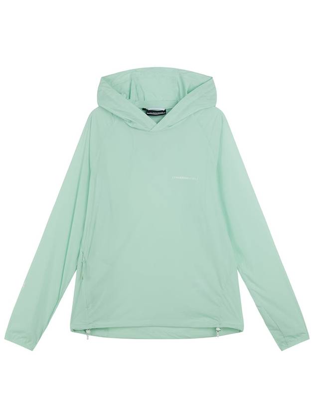 Arron Stretch Wind Golf Hoodie Honeydew - J.LINDEBERG - BALAAN 7