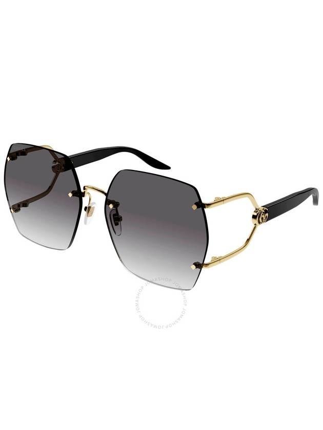 Double G Oversized Frame Sunglasses GG1562S - GUCCI - BALAAN 2