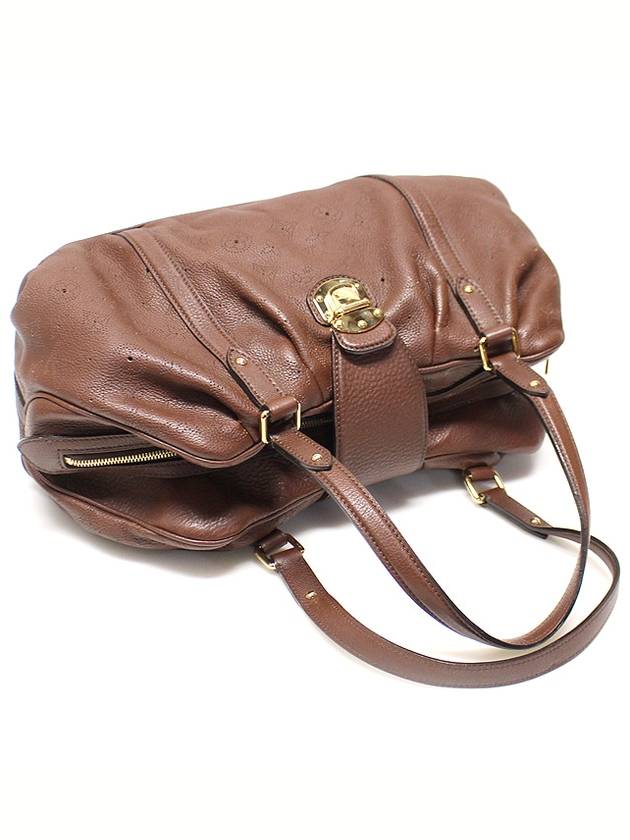 M97052 Brown Mahina Leather Luna PM Shoulder Bag - LOUIS VUITTON - BALAAN 4