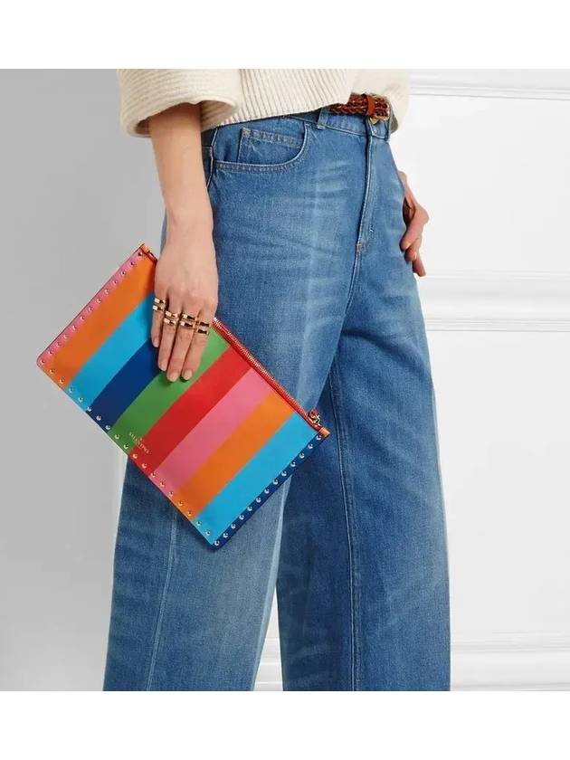 Rockstud Clutch 1973IW2P0269PSE P07 Rainbow - VALENTINO - BALAAN 7