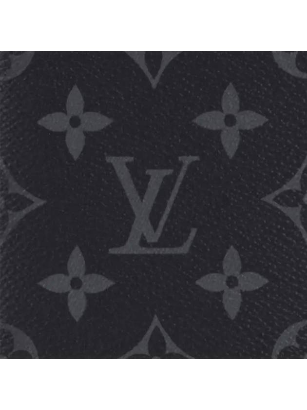 Brazza Monogram Long Wallet Black - LOUIS VUITTON - BALAAN 6