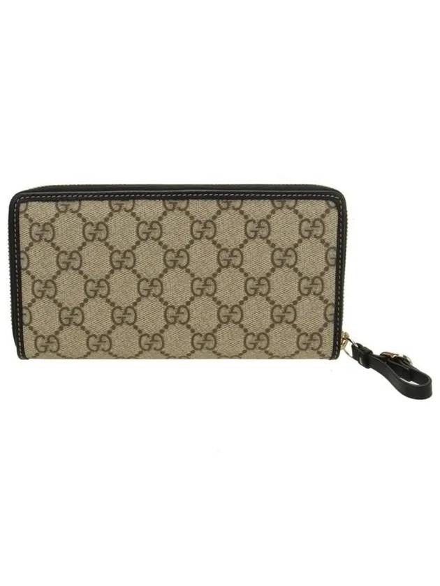 GG Supreme Canvas Long Wallet Beige Brown - GUCCI - BALAAN 4