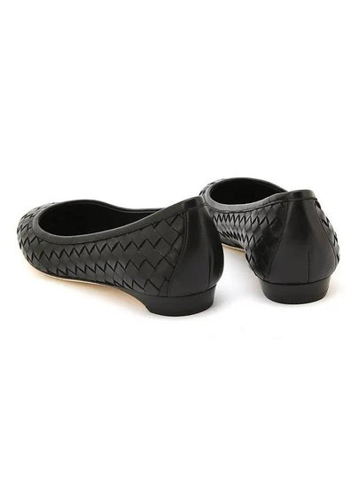 Flat Shoes Woven Black 428864 V0013 1000 - BOTTEGA VENETA - BALAAN 2