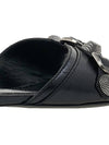 Le Cagole Slippers Black - BALENCIAGA - BALAAN 11