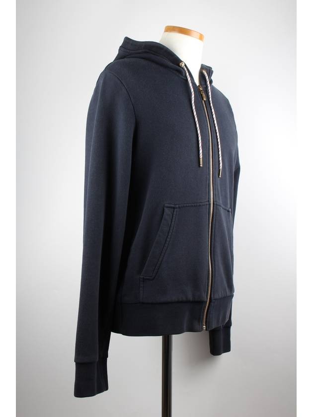 Gamma Blue Hooded Zip Up - MONCLER - BALAAN 2