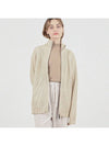 Modal Knit Zip up Cardigan Oatmeal - CHANCE'S NOI - BALAAN 6