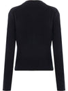 Baby Fox Black Wool Women s Cardigan LW00508KT1006 P199 - MAISON KITSUNE - BALAAN 2