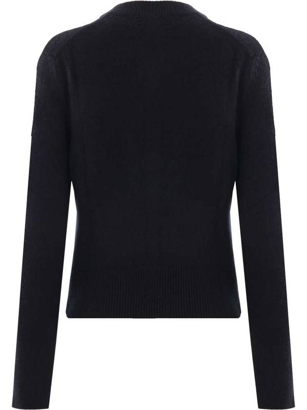 Baby Fox Black Wool Women s Cardigan LW00508KT1006 P199 - MAISON KITSUNE - BALAAN 2