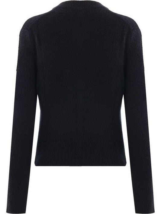 Baby Fox Black Wool Women s Cardigan LW00508KT1006 P199 - MAISON KITSUNE - BALAAN 2