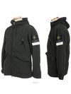 David Light TC Mircropile Hooded Jacket Dark Green - STONE ISLAND - BALAAN 2