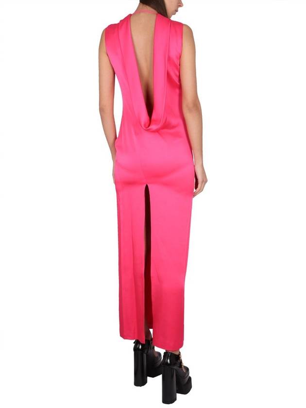 midi dress 1010011 1A073191PM60 FUCHSIA - VERSACE - BALAAN 3