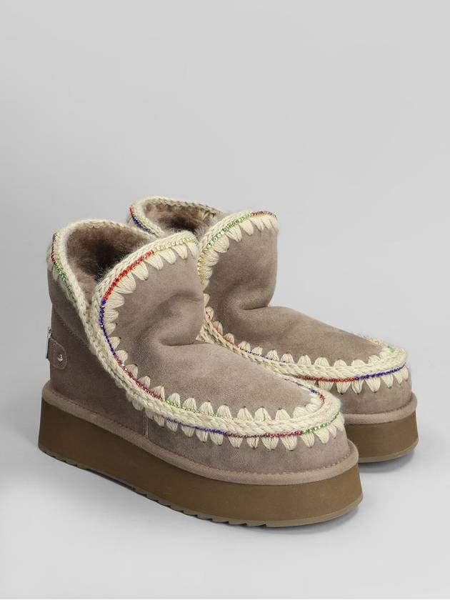 Mou Eskimo 18 Ankle Boots Inside Wedge - MOU - BALAAN 2