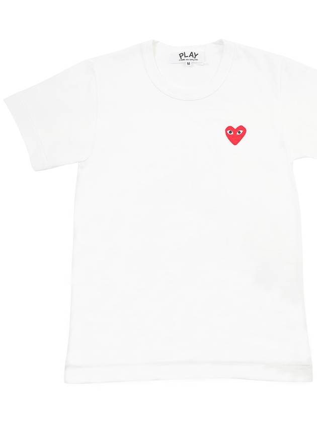 Logo Wappen Short Sleeve T-Shirt P1 T107 2 White - COMME DES GARCONS - BALAAN 2