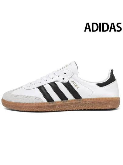 Samba Decon Leather Low Top Sneakers White - ADIDAS - BALAAN 2