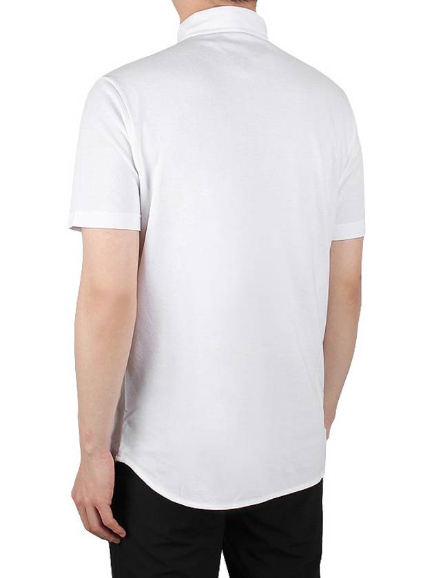 Cotton Polo Shirt White - LORO PIANA - BALAAN 5