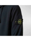 Wappen Logo Zip Up Hoodie Navy - STONE ISLAND - BALAAN 7