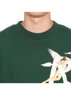 Storms In Heaven Short Sleeve T-Shirt Racing Green - REPRESENT - BALAAN 7