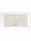 Multiple Monogram Shadow Calfskin Leather Half Wallet White - LOUIS VUITTON - BALAAN 5