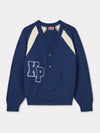 Paris Varsity Logo Patch Cardigan FE6 5CA48 43C H77 - KENZO - BALAAN 1