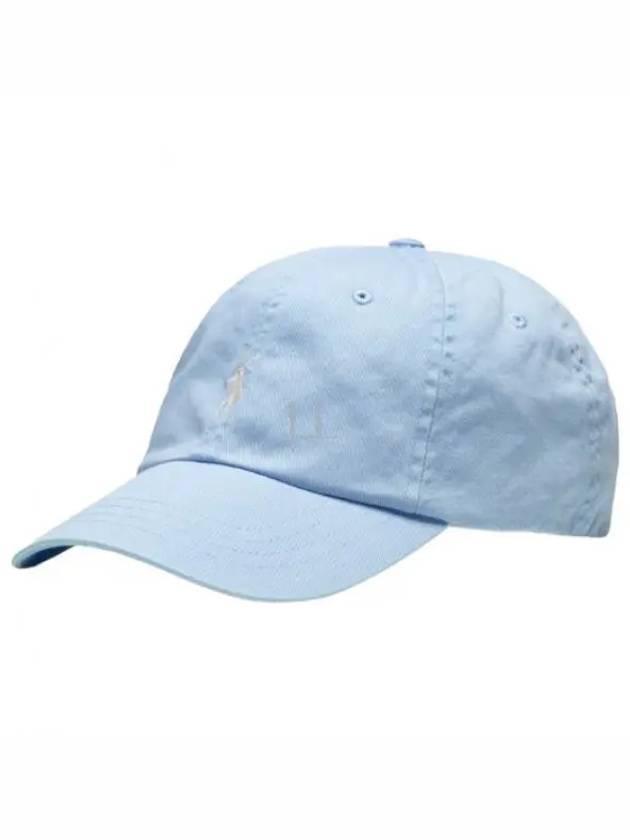 Embroidered Pony Logo Ball Cap Light Blue - POLO RALPH LAUREN - BALAAN 2