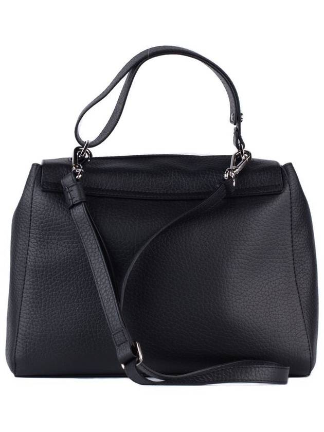 Orciani Sveva Medium Soft Black Bag - ORCIANI - BALAAN 2