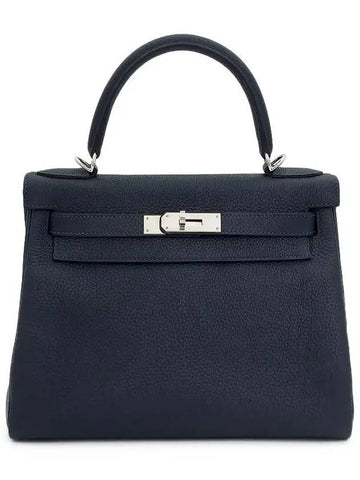 Kelly28 Blue Nuit Silver Medal 4HH0382 - HERMES - BALAAN 1