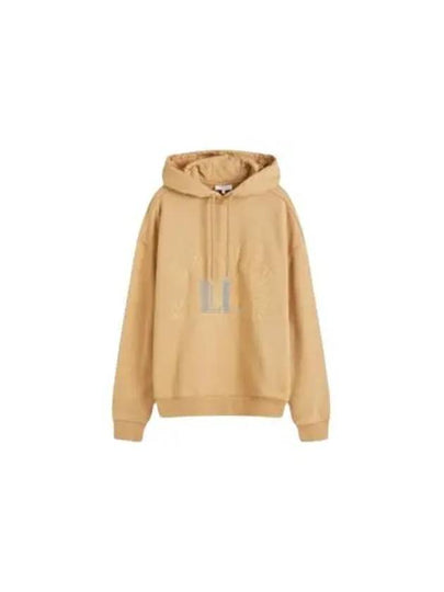 Varsity Embroidered Logo Hoodie Chamomile - MAISON KITSUNE - BALAAN 2