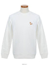 Chillax Fox Patch Classic Sweatshirt Ecru - MAISON KITSUNE - BALAAN 3