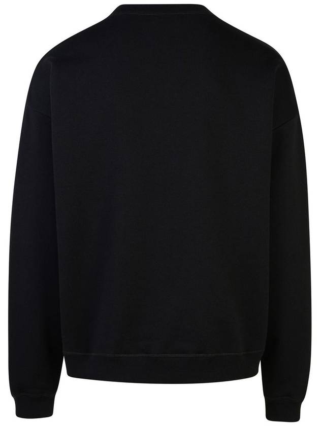 Logo Print Sweatshirt Black - DSQUARED2 - BALAAN 4