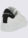 Women's Black Tab Purestar Low Top Sneakers White - GOLDEN GOOSE - BALAAN 7