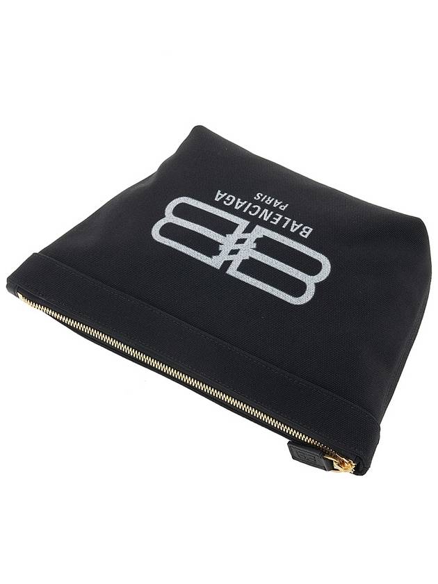 small canvas jumbo pouch bag black - BALENCIAGA - BALAAN 5