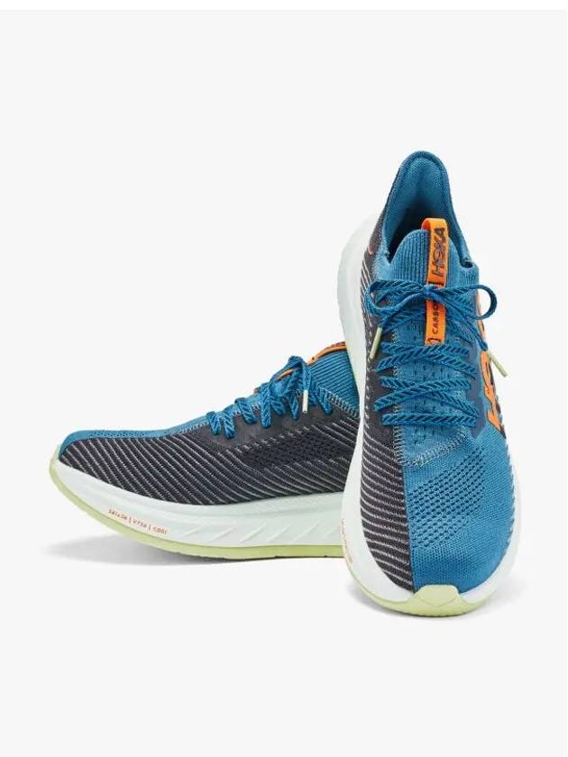 Carbon X 3 Low Top Sneakers Blue - HOKA ONE ONE - BALAAN 5