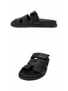 H222299Z 02 Chypre Calfskin Sandals Noir Women’s Shoes TRM - HERMES - BALAAN 4