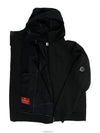 Shell Lens Hooded Jacket Black - CP COMPANY - BALAAN 5