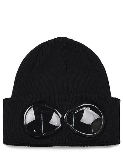 Goggle Beanie Black - CP COMPANY - BALAAN 2