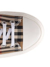 Vintage Check Cotton Sneakers Archive Beige - BURBERRY - BALAAN 9