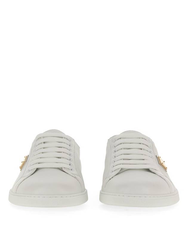 Saint Tropez Calfskin Sneakers White - DOLCE&GABBANA - BALAAN 5