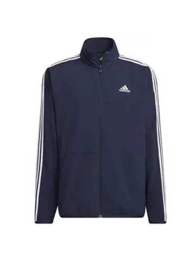 3S Regular Fit Light Woven Track Jacket Navy - ADIDAS - BALAAN 2