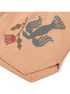 Men's I4SP03OR Migratory Bird Cross Stitch Shorts Orange - IOEDLE - BALAAN 7