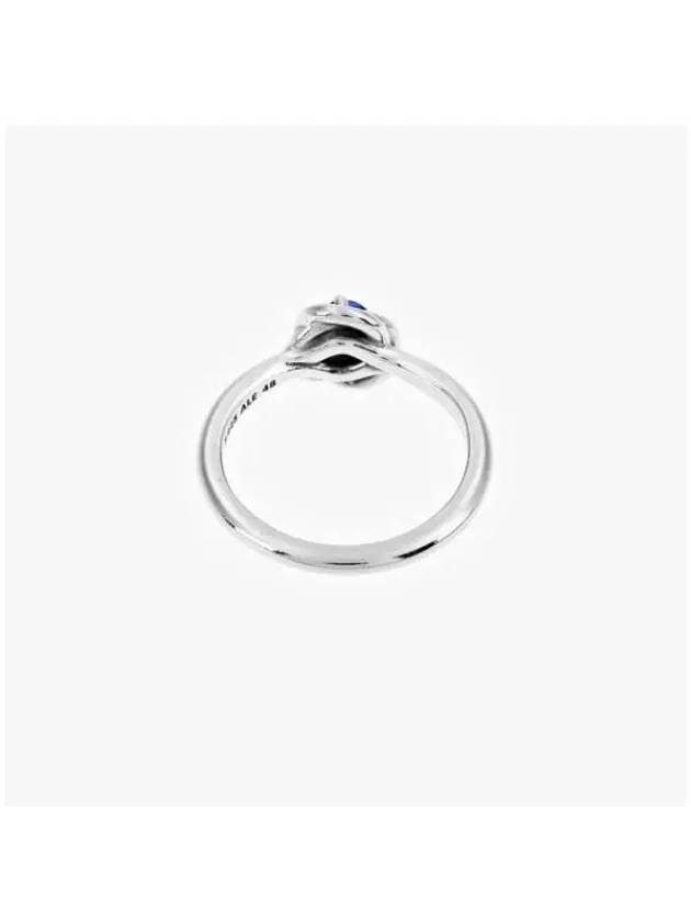 Blue Birthstone Eternity Circle Ring Silver - PANDORA - BALAAN 4