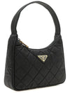 Nylon Quilted Hobo Tote Bag Black - PRADA - BALAAN 5