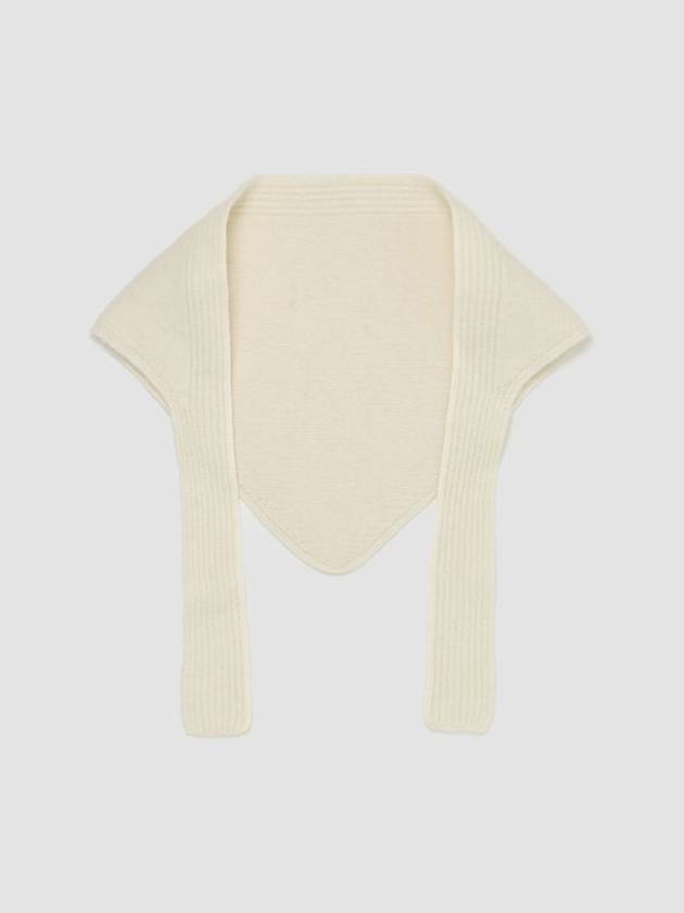 The Gros Grain Muffler Off White - JACQUEMUS - BALAAN 2