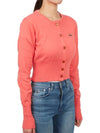 Women s Bea Crop Cardigan Coral - VIVIENNE WESTWOOD - BALAAN 7