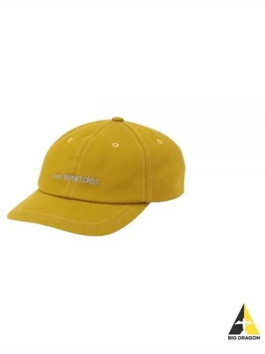 Cotton Twill Cap Yellow 5744986235 060 - AND WANDER - BALAAN 1